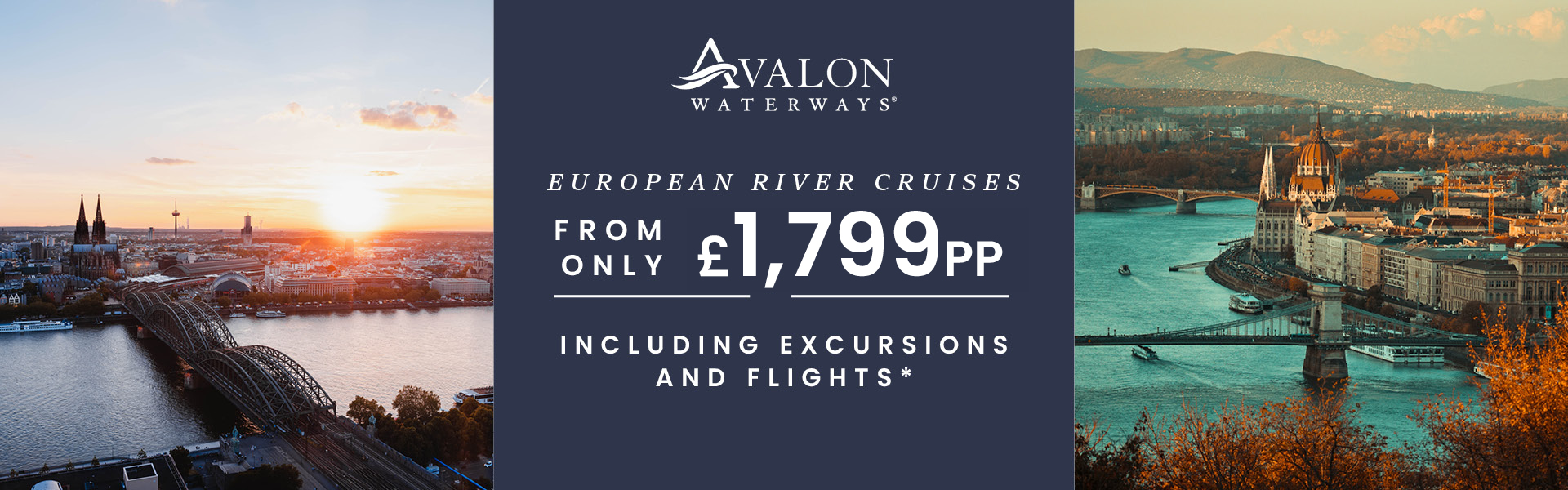 Avalon Waterways Cruises - European River Cruises from £1,799pp