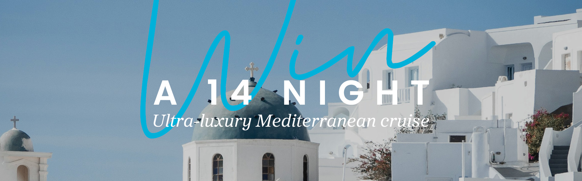 Win a 14-night ultra-luxury Mediterranean cruise with Crystal worth £20,000