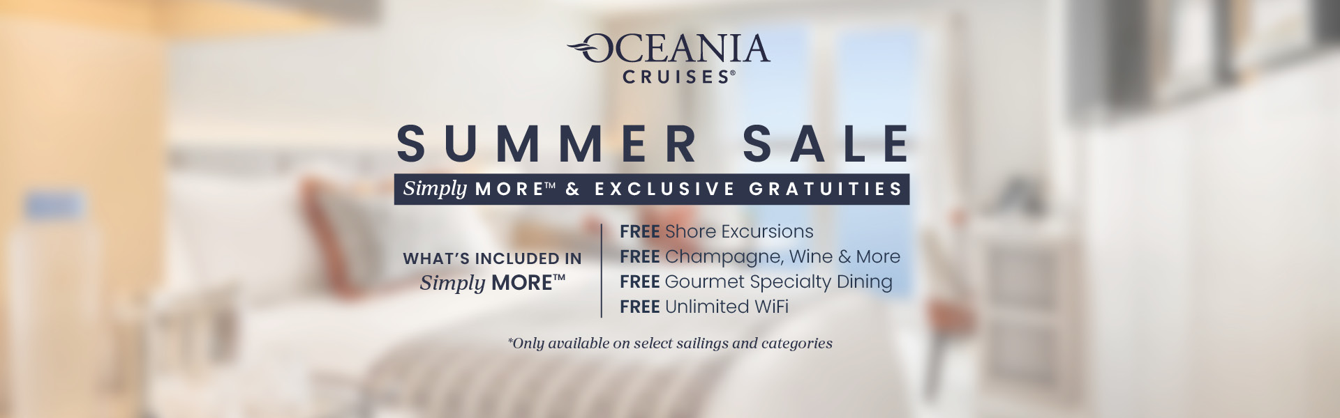 Oceania Cruises Sale