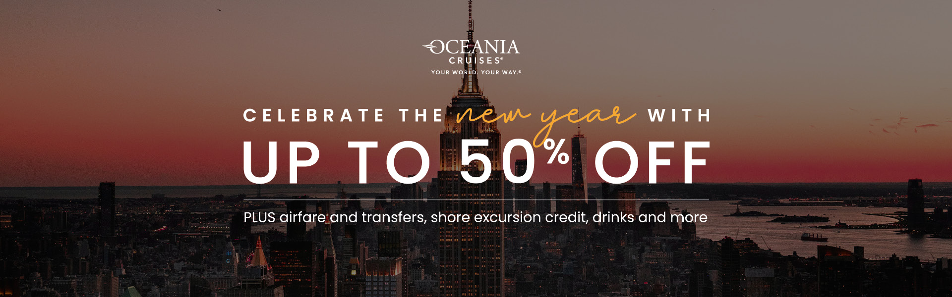Oceania Cruises New Year Sale