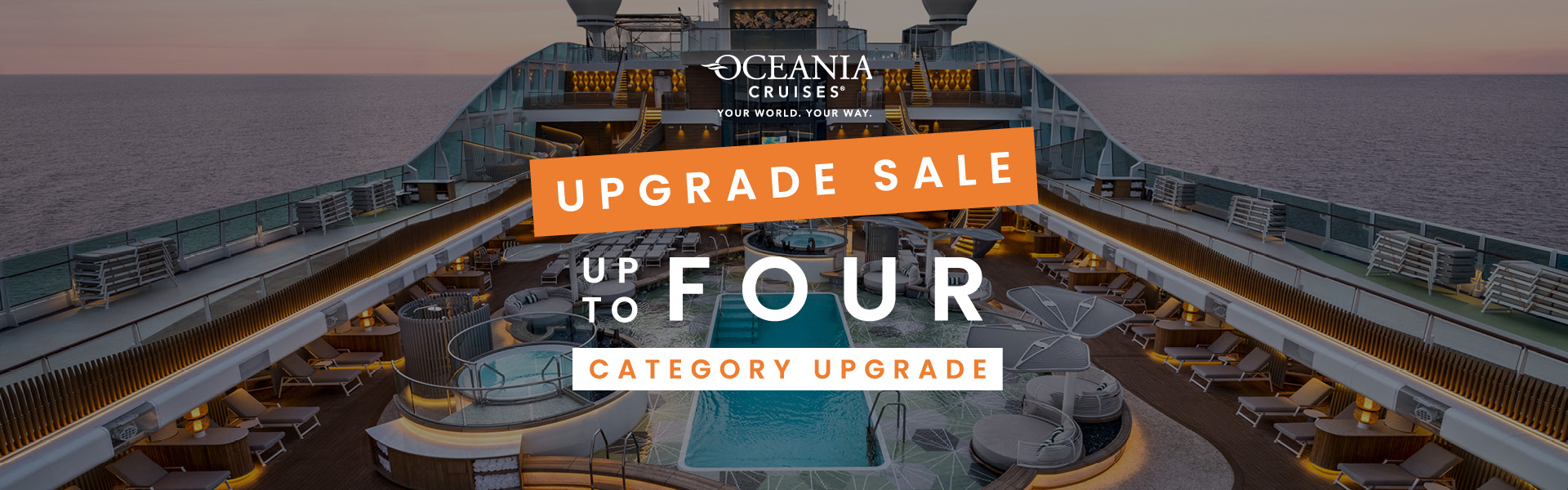 Oceania Cruises Upgrade Sale
