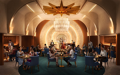 Icon of the Seas Empire Restaurant