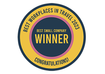 Best Workplaces in Travel 2023 - Best Small Company Winner